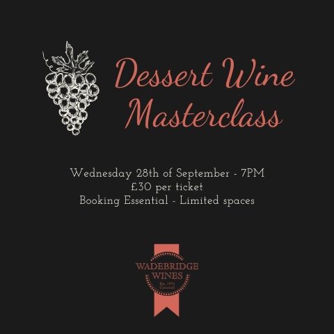 Dessert Wine Masterclass